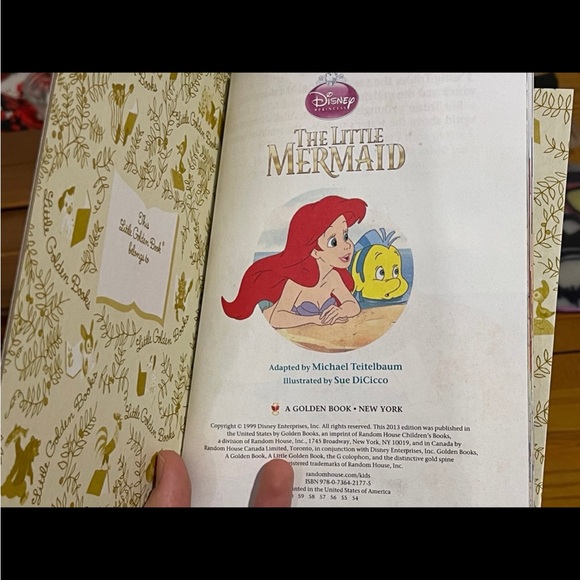 A Little Golden Book - The Little Mermaid - Picture 3 of 3